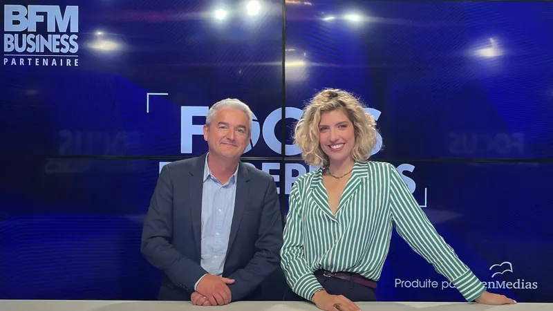 Christophe Guitton, Président du groupe Fauché sur BFM Business !